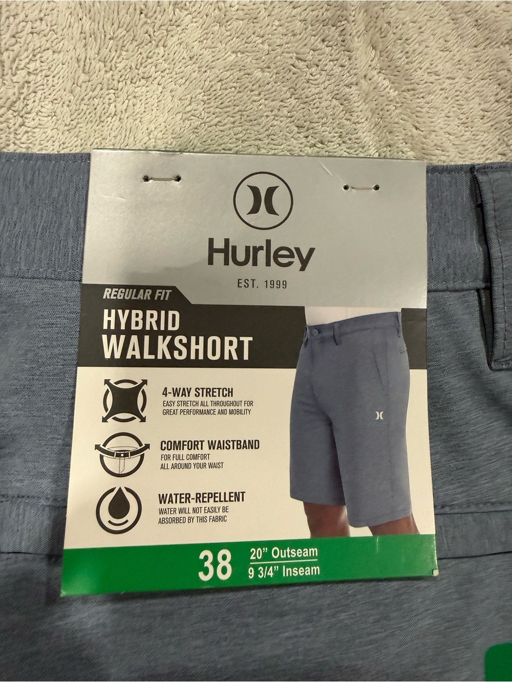 Hurley Hybrid shorts- new with tags - Picture 8 of 8